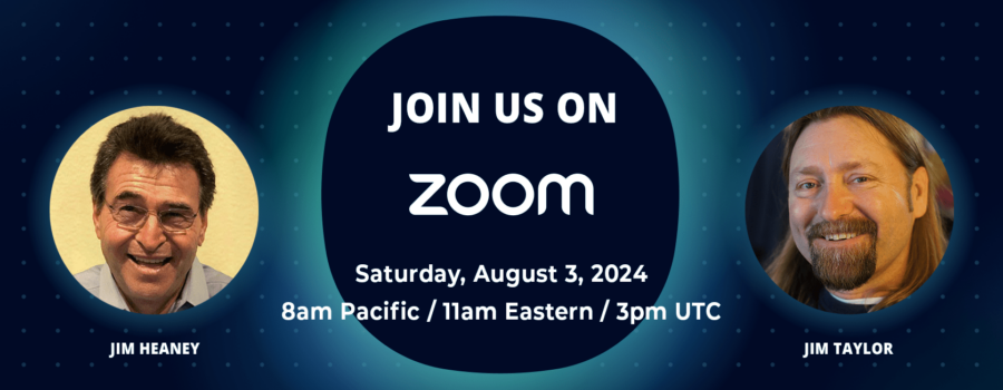 Choosing Presence Zoom Q&A featuring Illuman Elders Jim Heaney & Jim Taylor