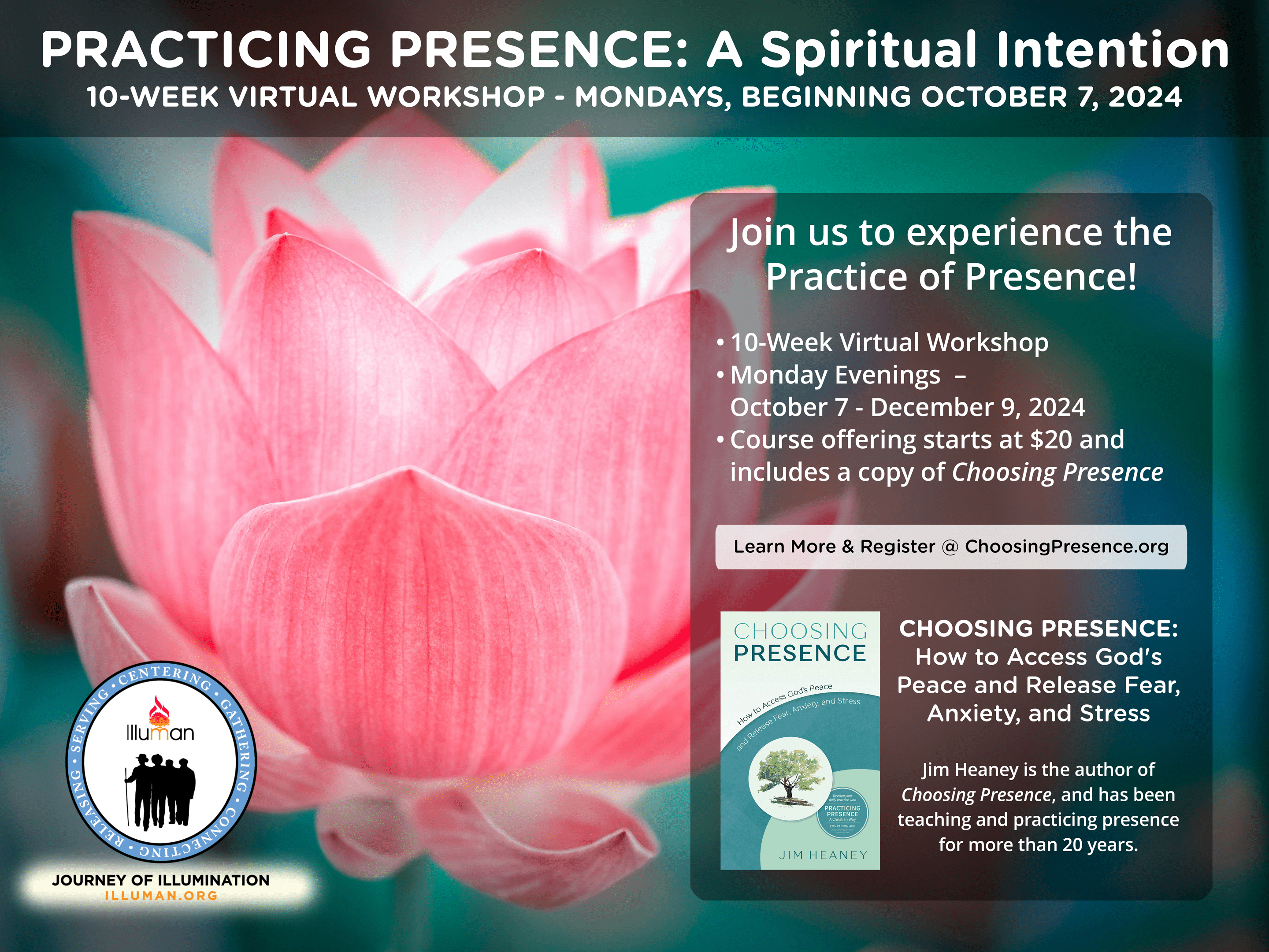 PRACTICING PRESENCE: A Spiritual Intention (online workshop)